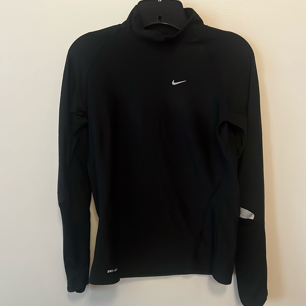 Nike Long Sleeve Dri-Fit Mock Neck Pullover Shirt